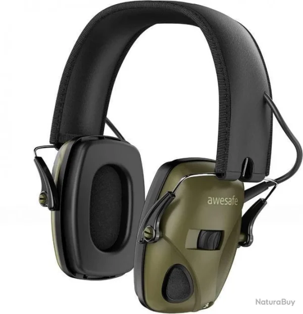 Awesafe Casque Anti Bruit Électronique Réduction Du Bruit Protection Auditive Pour Le Tir Et La Chasse Neuf bas prix 1