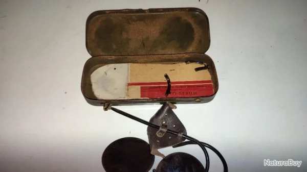 Boîte Avec Restant De Lunette Allemande WW2 ?A Identifier qualité supérieure 4