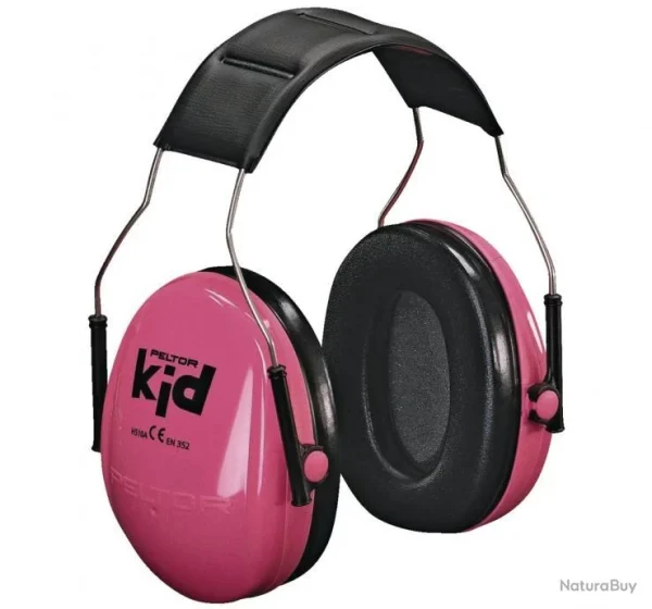 Boutique officielle CASQUE PELTOR KID ROSE 1