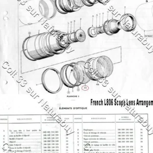 fashion pas cher Lentille Lunette APX L806 Fusil Semi-automatique FSA MAS 1949-56 Et Non Pour Carabine FR-F1 FR-F2 9