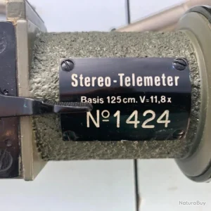 exclusivement disponibles Stéréo-télémètre Suisse De 1945 . Basis 125cm 17