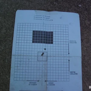 Etui Pour Lunette De Précision Avec Porte Cartes Ou Cibles Intégré ( Trés Rare) remise en ligne 23