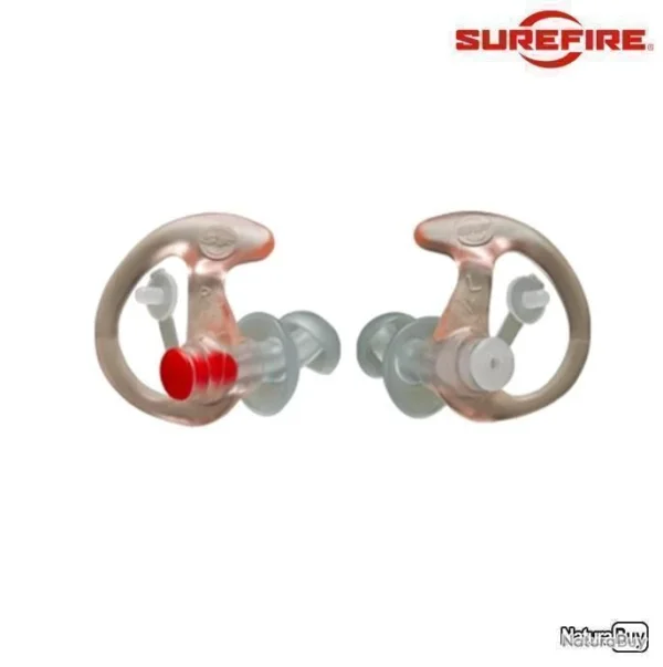 qualité supérieure Bouchon Atténuateur De Son Surefire EP3 Sonic Transparent – Taille S 1