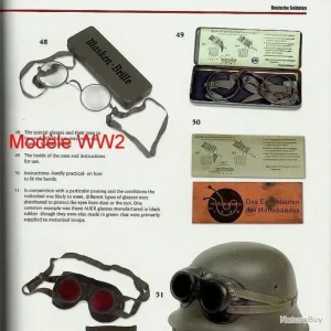 comparez les prix LUNETTES Du MASQUE A GAZ DU SOLDAT ALLEMAND De La PREMIERE GUERRE. /6511 34