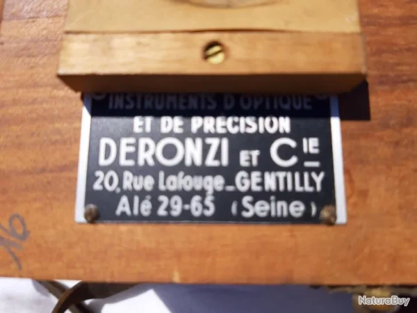 Retour Facile et Gratuit éclimètre De Précision Deronzi 1931 12